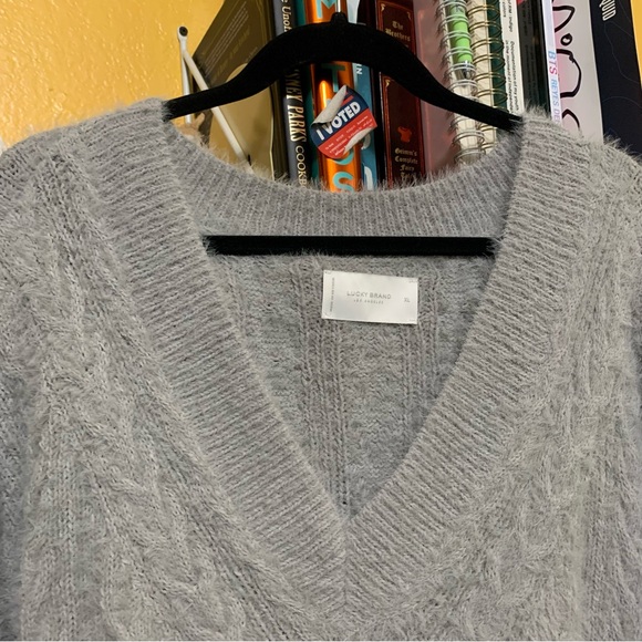 NWT Lucky Brand Eyelash Sweater Size XL (FLAWED) - Picture 4 of 16